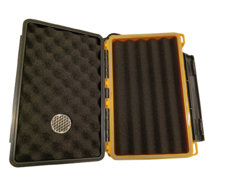 Caixa Umidora Kit Hit para Viagem 001 Preto e Amarelo